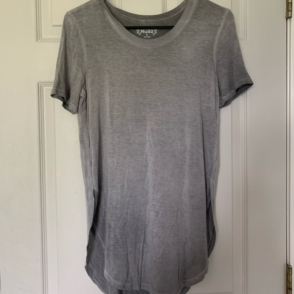 Mudd Gray Basic Tee